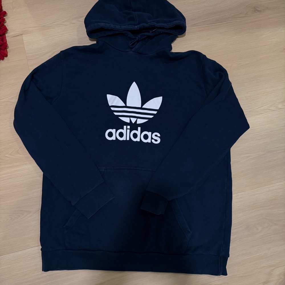 Navy Blue Adidas Hoodie